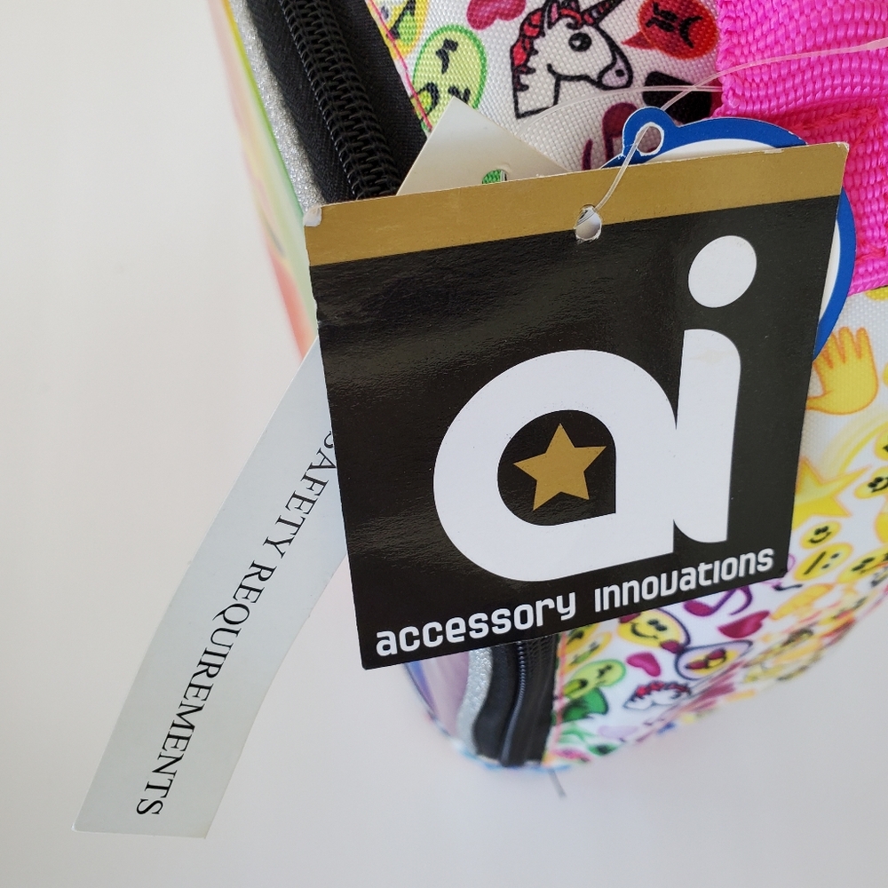 NWOT Accessory Innovations Emoji Backpack - Picture 14 of 14